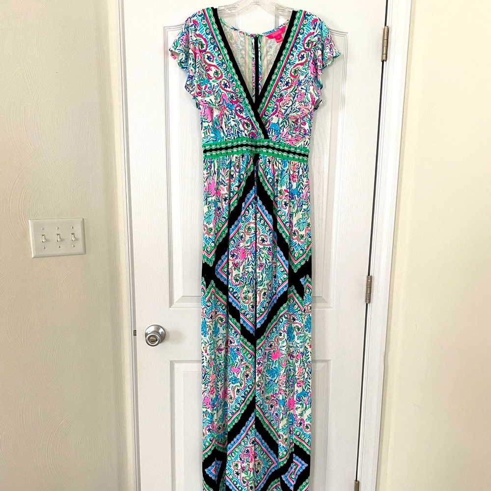 Lilly Pulitzer maxi dress, size 8